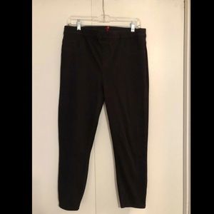 Black Spanx Denim Skinny Leggings
